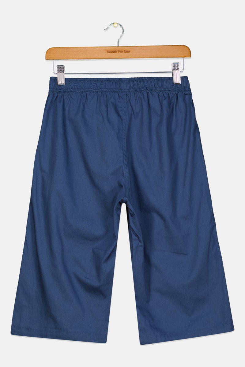 PUMA Kids Boy Regular Fit Training Shorts, Navy - Image 2